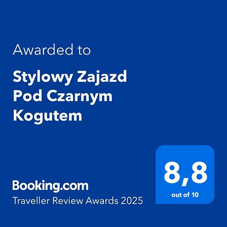 Stylowy Zajazd Pod Czarnym Kogutem Czarna  Exteriér fotografie